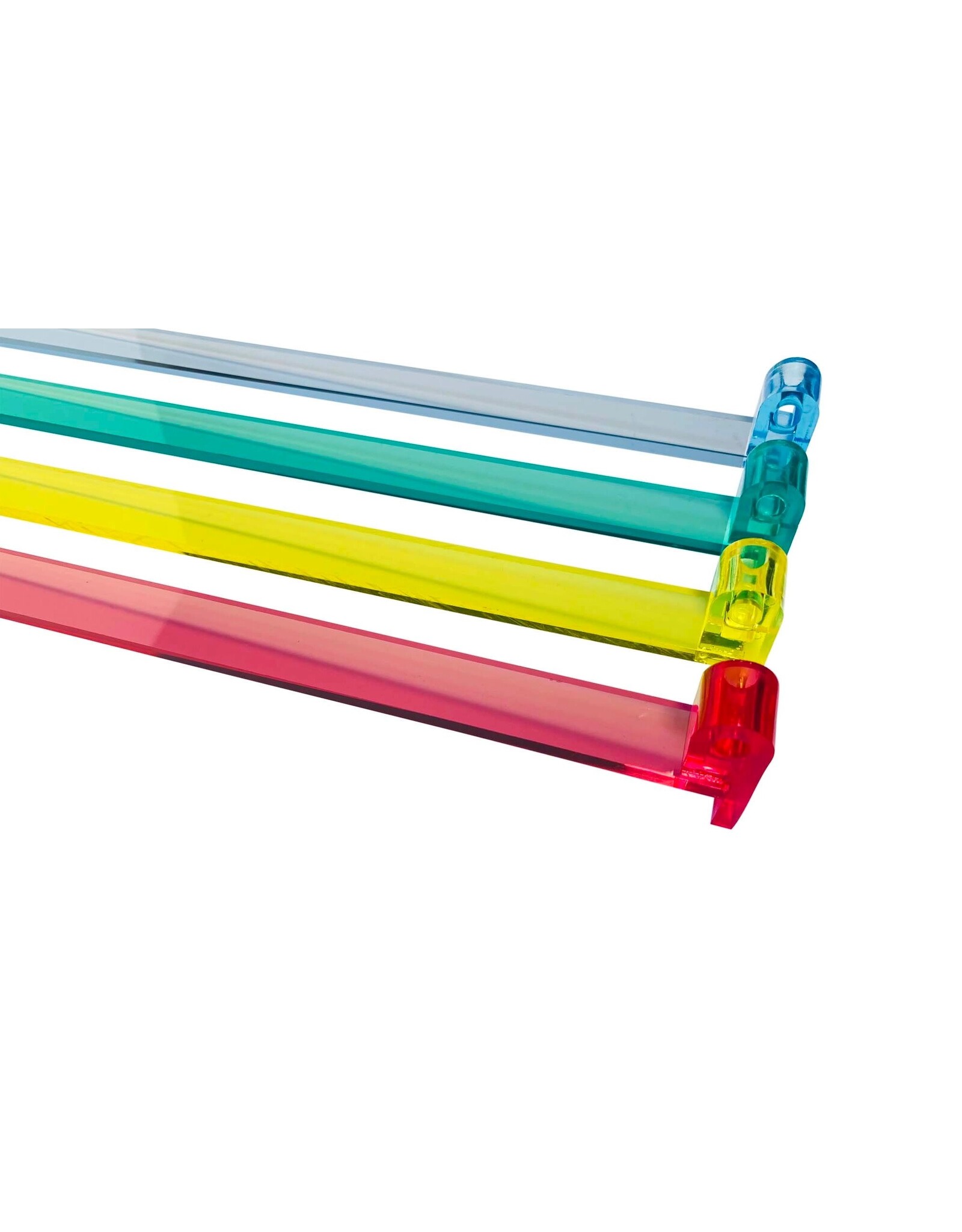 WE Games Multi-Color Acrylic Mahjong Pusher Arms Set of 4 For Mahjong Tile Rack