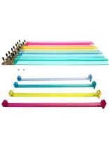 WE Games Multi-Color Acrylic Mahjong Racks & Pushers Set of 4 For Mahjong Tiles