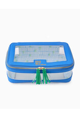 Oh My Mahjong Blue Mahjong Tile Storage Bag for Mah-Jongg Tiles