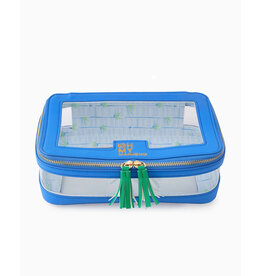 Oh My Mahjong Blue Mahjong Tile Storage Bag for Mah-Jongg Tiles