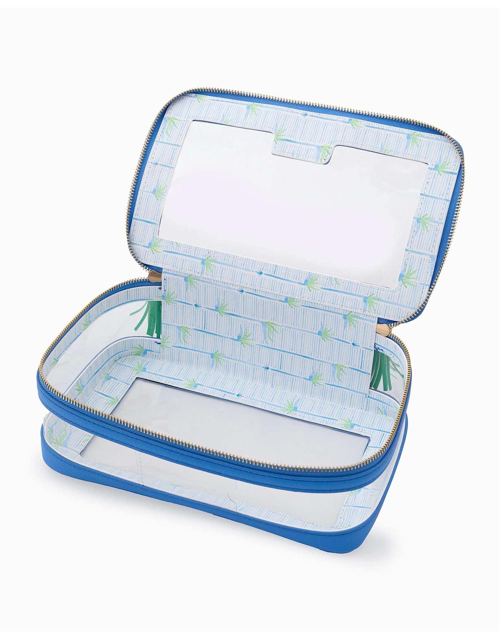 Oh My Mahjong Blue Mahjong Tile Storage Bag for Mah-Jongg Tiles