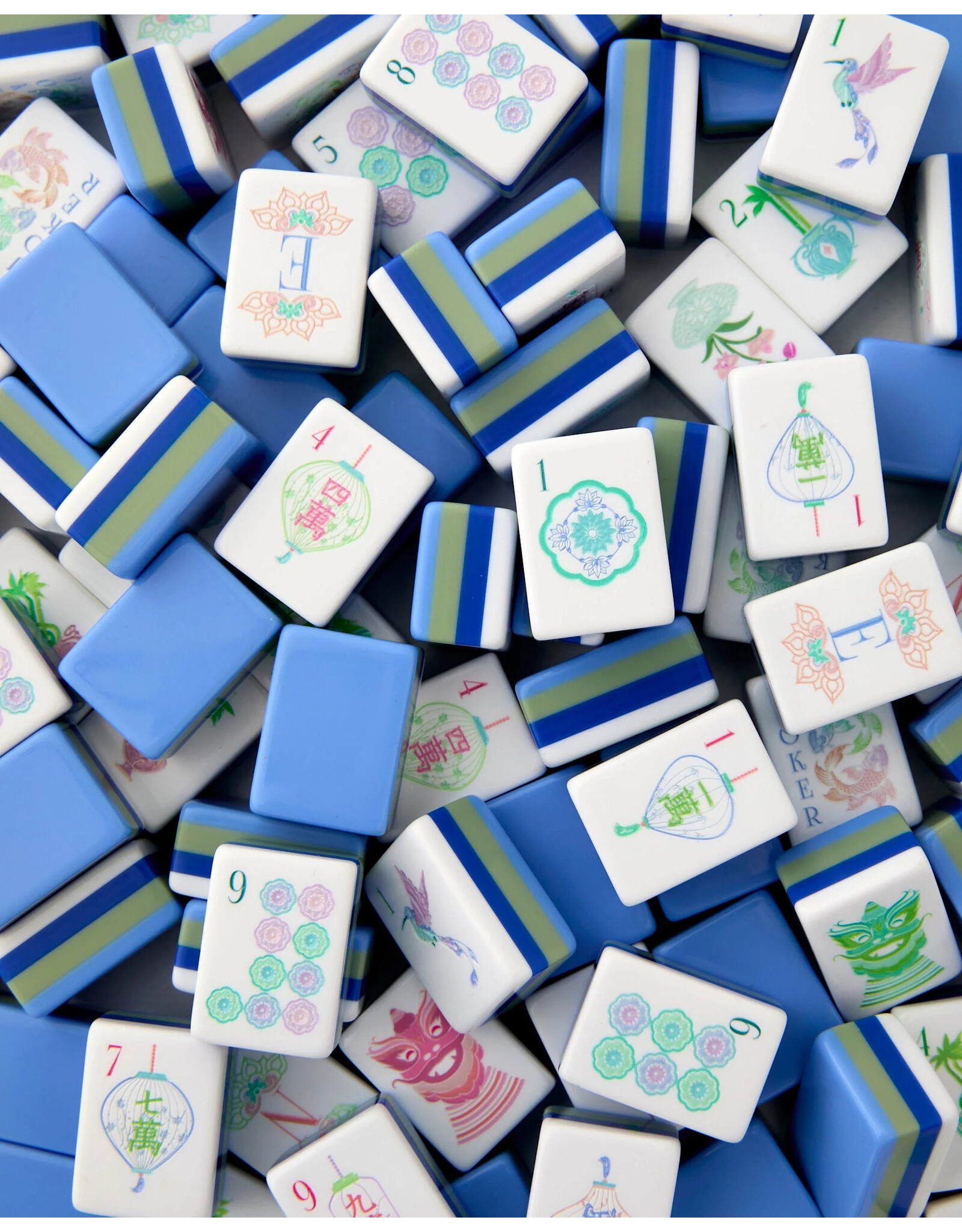 Oh My Mahjong Moonlight Mahjong Tiles Set American Mah Jongg Game