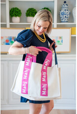 Oh My Mahjong Pink Mahj It All Bag |  Mahjong Bag