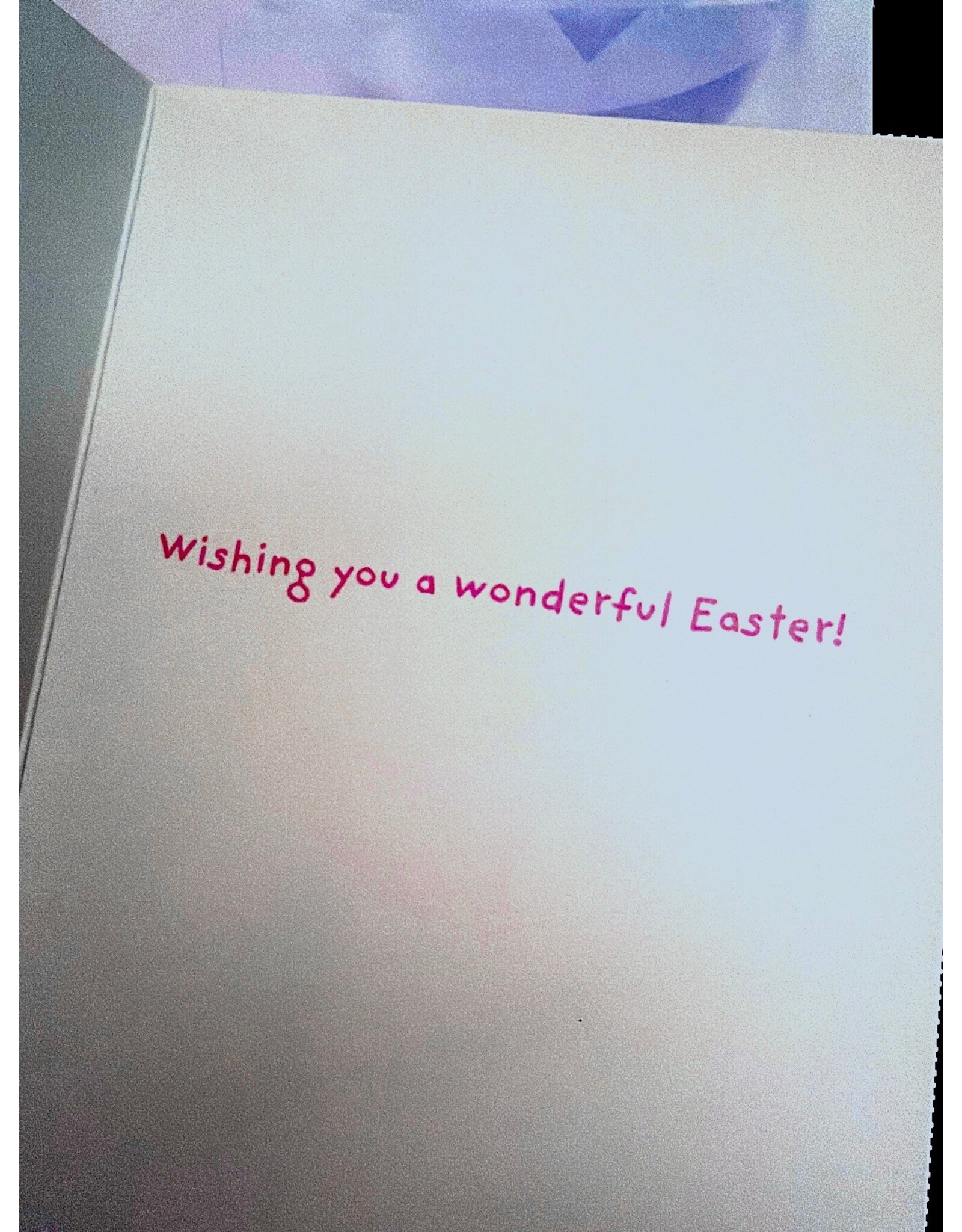 Avanti Easter Card Easter Egg w Flowers