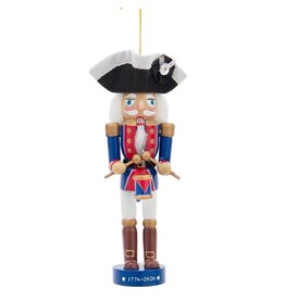Kurt Adler Patriotic Nutcracker 250th Anniversary USA Drummer Soldier