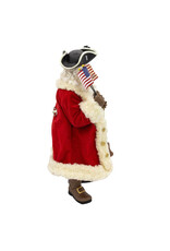Kurt Adler Patriotic 250th Anniversary USA Fabriche Musical Santa
