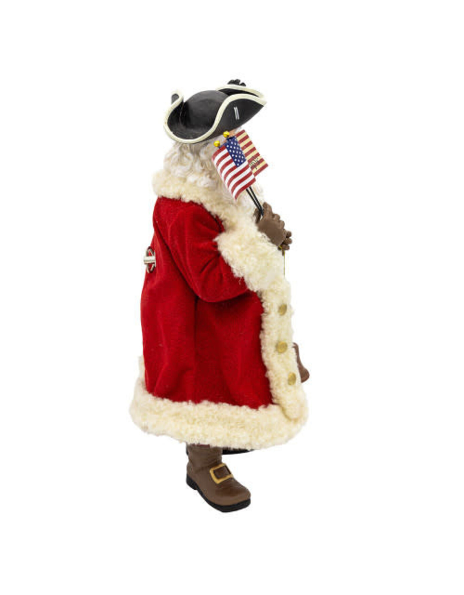 Kurt Adler Patriotic 250th Anniversary USA Fabriche Musical Santa
