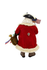Kurt Adler Patriotic 250th Anniversary USA Fabriche Musical Santa