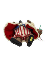 Kurt Adler Patriotic 250th Anniversary USA Fabriche Musical Santa