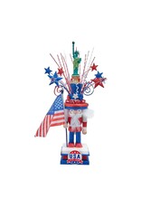 Kurt Adler Patriotic Hollywood Nutcracker USA 250th Anniversary 20in