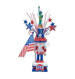 Kurt Adler Patriotic Hollywood Nutcracker USA 250th Anniversary 20in