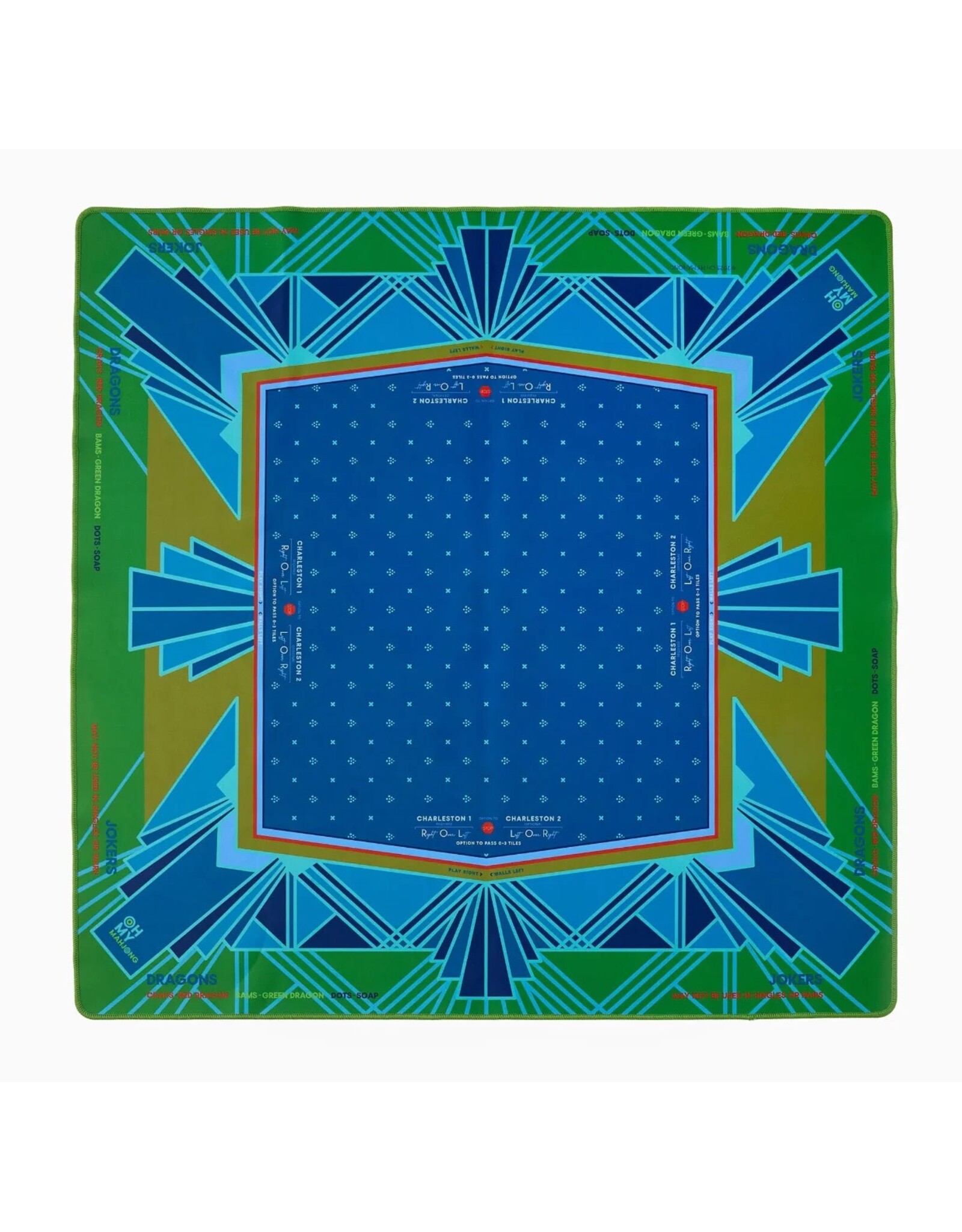 Oh My Mahjong Soho Mahjong Mat American Mah Jongg Game Mats