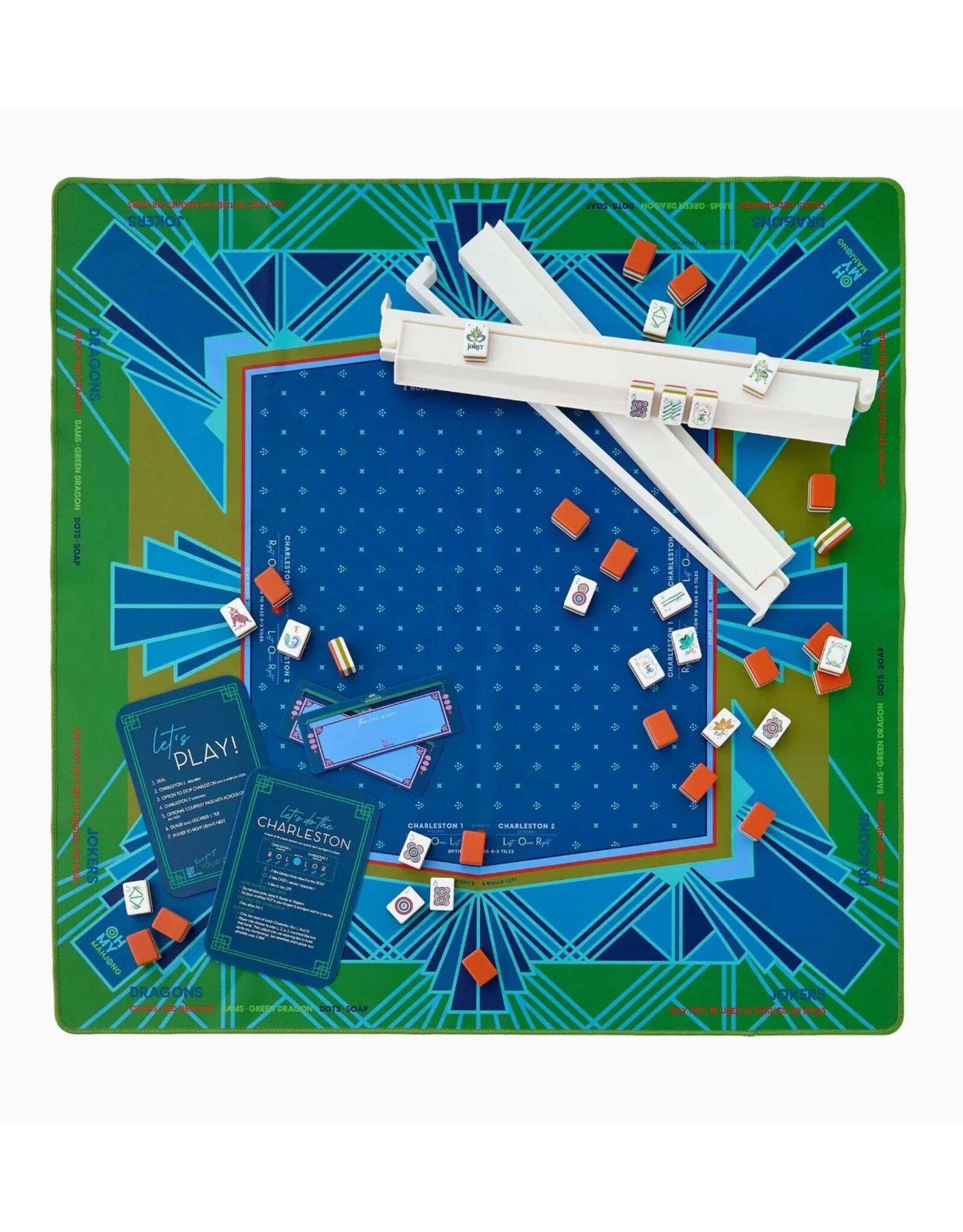 Oh My Mahjong Soho Mahjong Mat American Mah Jongg Game Mats