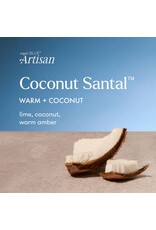 capri BLUE Coconut Santal Luce d' Almafi Petite Candle 8oz Artisan Edition
