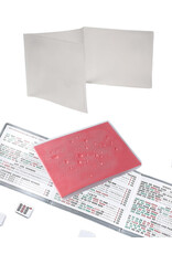 National Mah Jongg League 2026 Mahjong Card Holder Sleeve Protective Cover Size 6x5