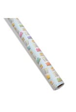 Caspari Gift Wrapping Paper 5ft Roll Happy Birthday Cake