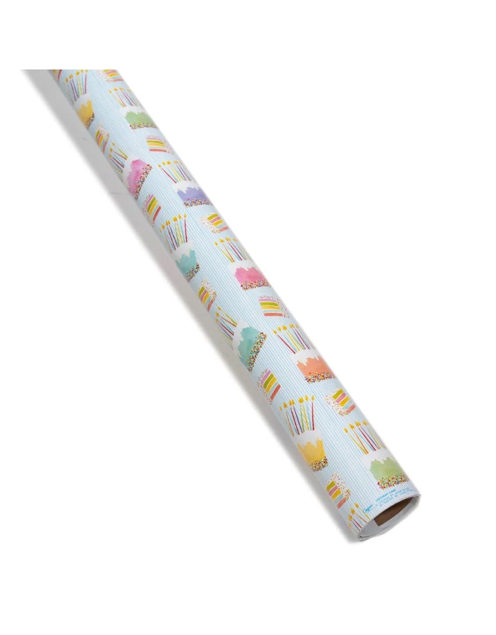 Caspari Gift Wrapping Paper 5ft Roll Happy Birthday Cake