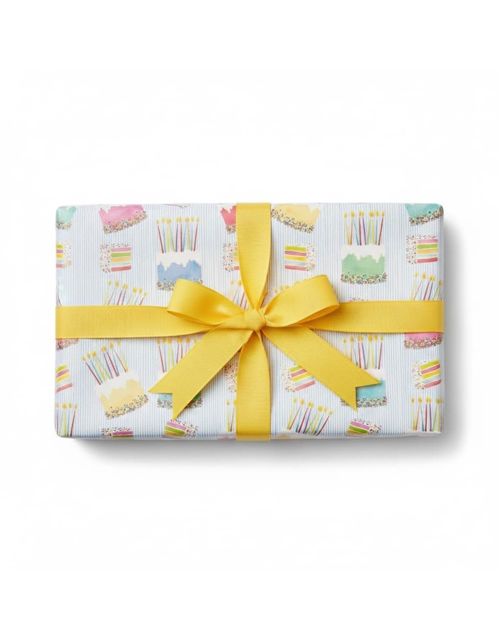 Caspari Gift Wrapping Paper 5ft Roll Happy Birthday Cake