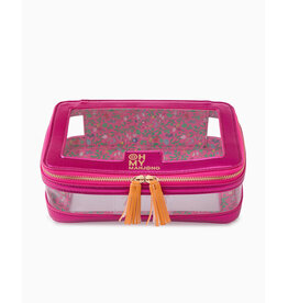 Oh My Mahjong Metallic Pink Mahjong Tile Storage Bag for Mah-Jongg Tiles