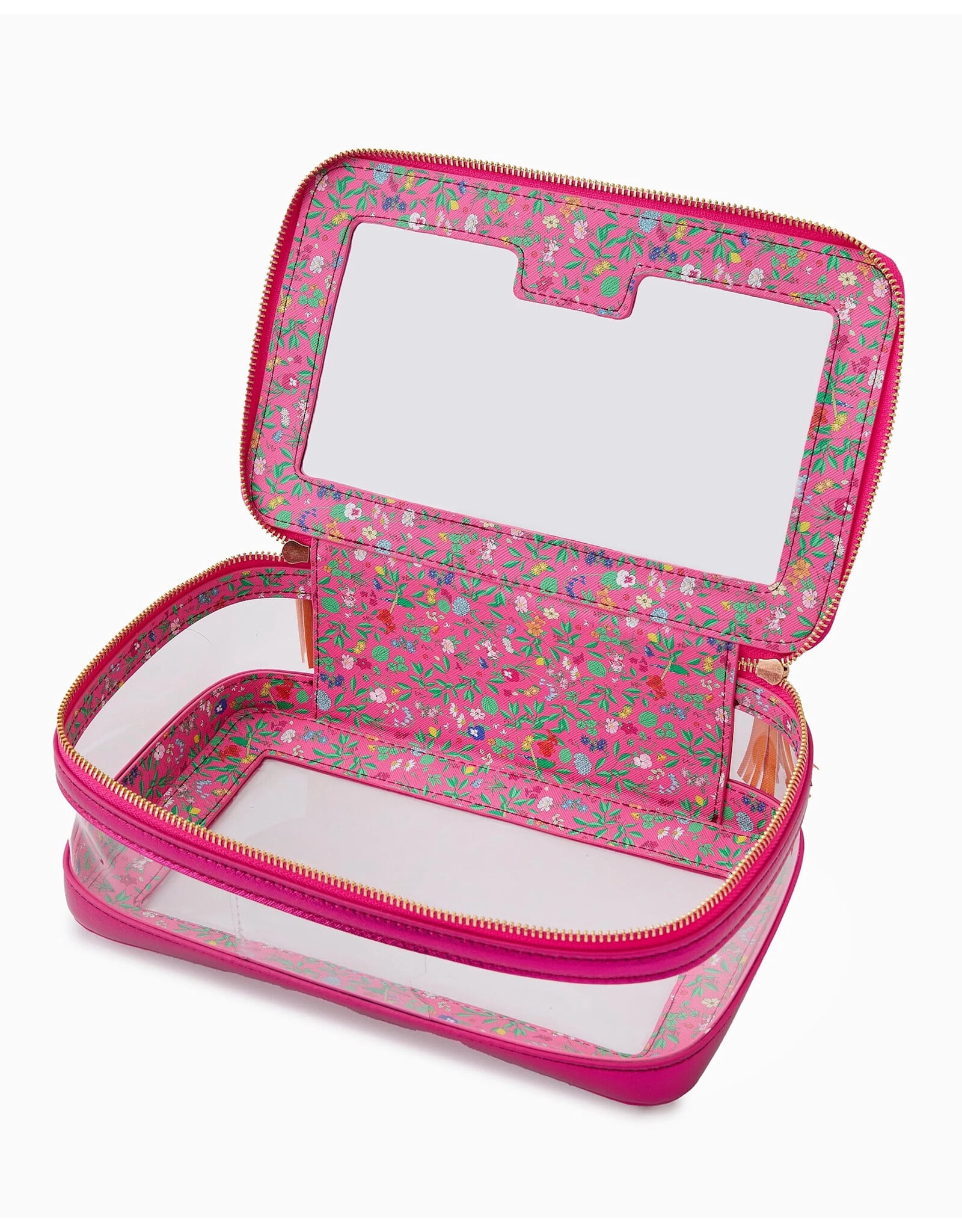 Oh My Mahjong Metallic Pink Mahjong Tile Storage Bag for Mah-Jongg Tiles