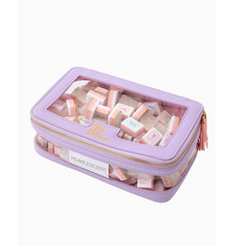 Oh My Mahjong Lavender Mahjong Tile Storage Bag for Mah-Jongg Tiles