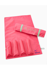 Oh My Mahjong Lets Rack N Roll Bag for Mahjong Racks N Pushers Strawberry Pink