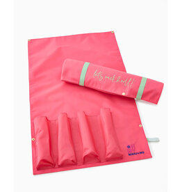 Oh My Mahjong Lets Rack N Roll Bag for Mahjong Racks N Pushers Strawberry Pink