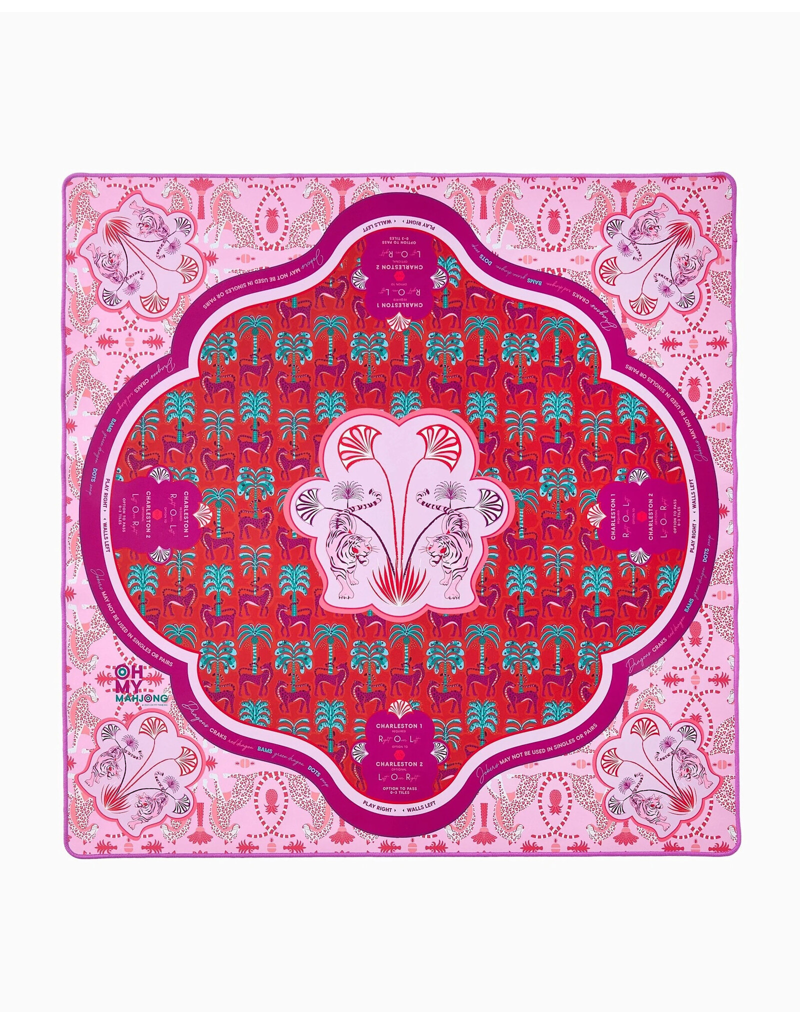 Oh My Mahjong Mirage Mahjong Mat American Mah Jongg Game Mats