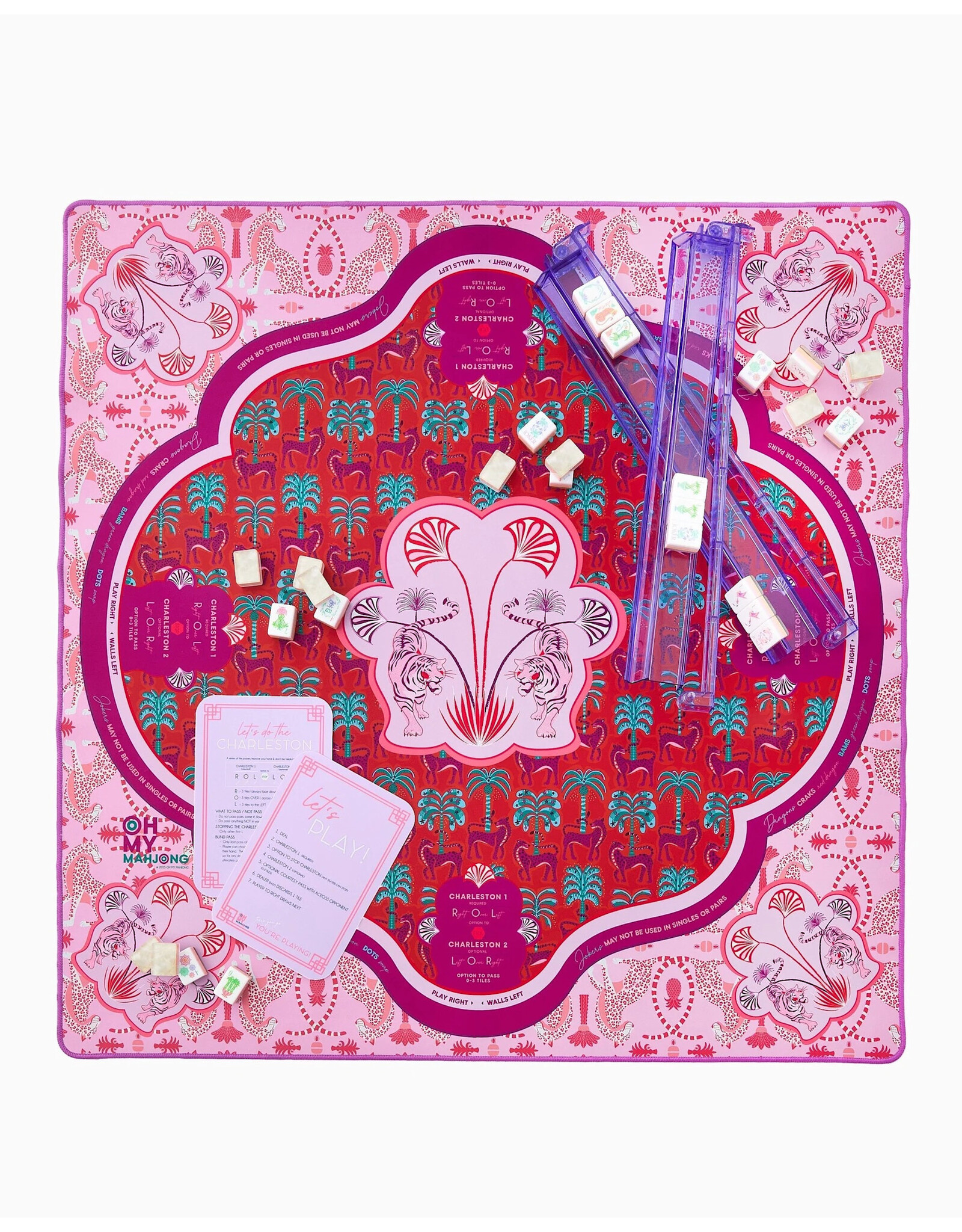 Oh My Mahjong Mirage Mahjong Mat American Mah Jongg Game Mats