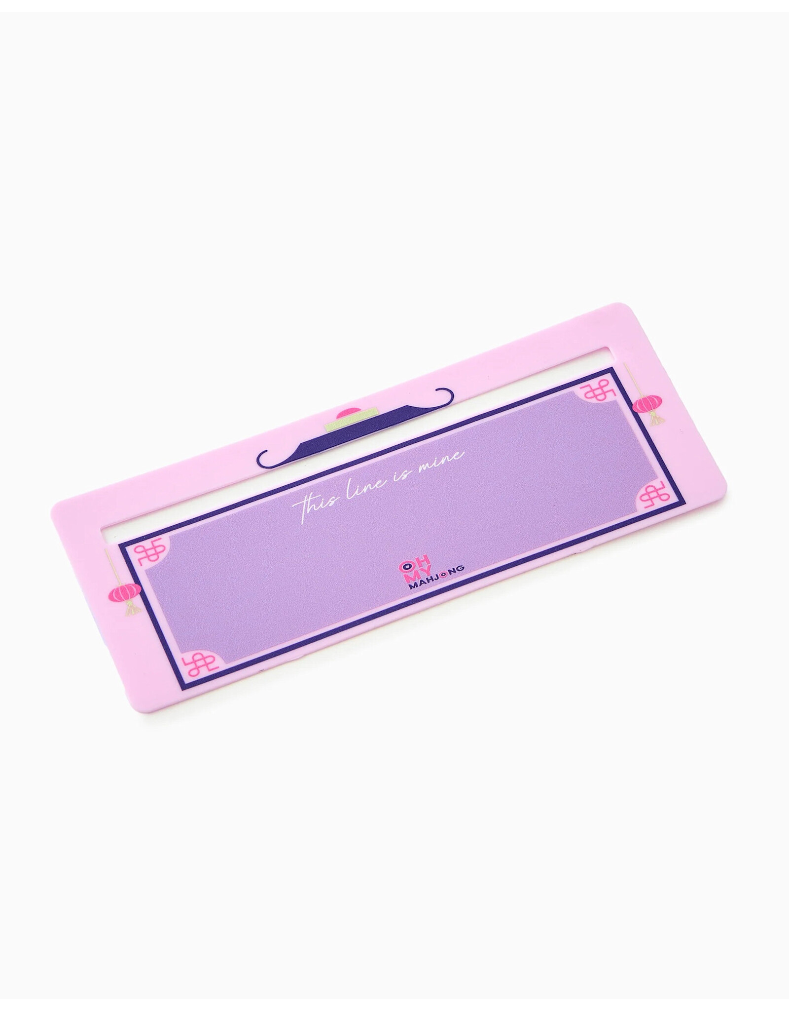 Oh My Mahjong Lilac Mahjong Line Finders for NMJL IMC Playing Cards