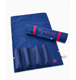 Oh My Mahjong Lets Rack N Roll Bag for Mahjong Racks N Pushers Navy