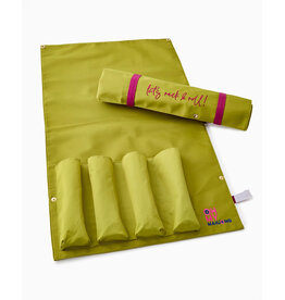Oh My Mahjong Lets Rack N Roll Bag for Mahjong Racks N Pushers Olive