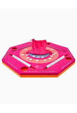 Oh My Mahjong Aqua Jong Pool Mat Floating Mahjong Game Board | Pink