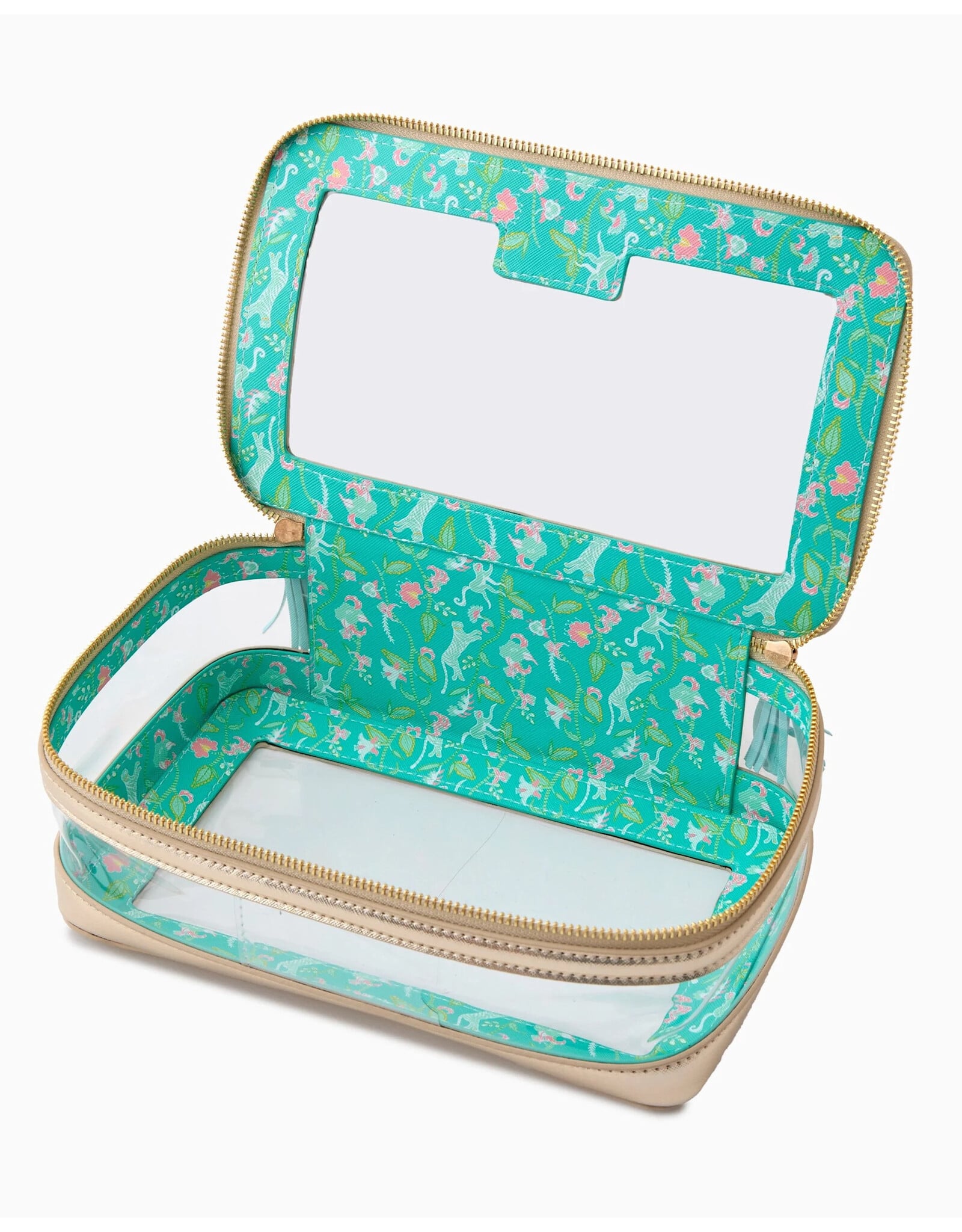 Oh My Mahjong Mahjong Tiles Storage Bag | Metallic Gold
