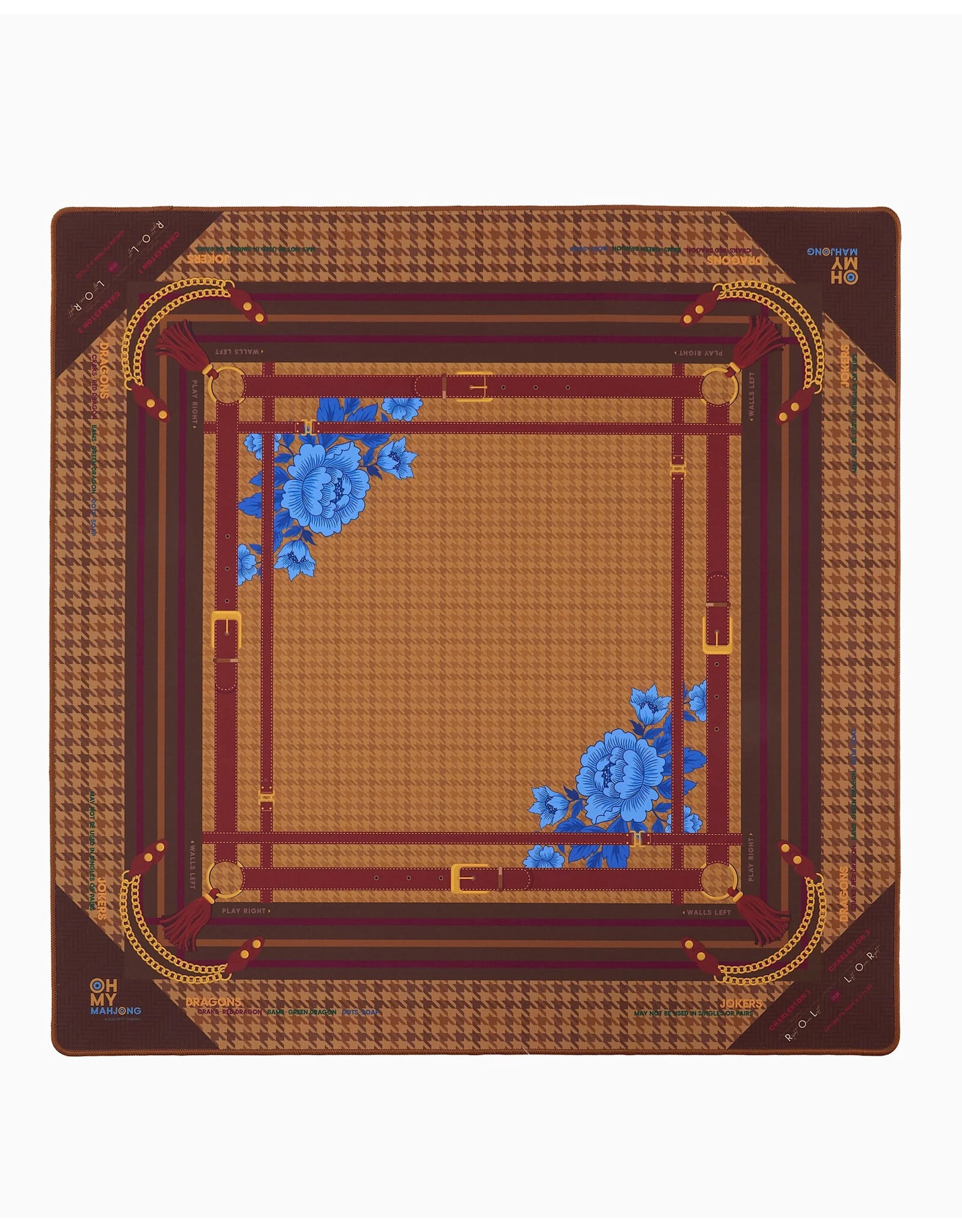 Oh My Mahjong Mahjong Mats Palomino MahJong Game Mat In Tube
