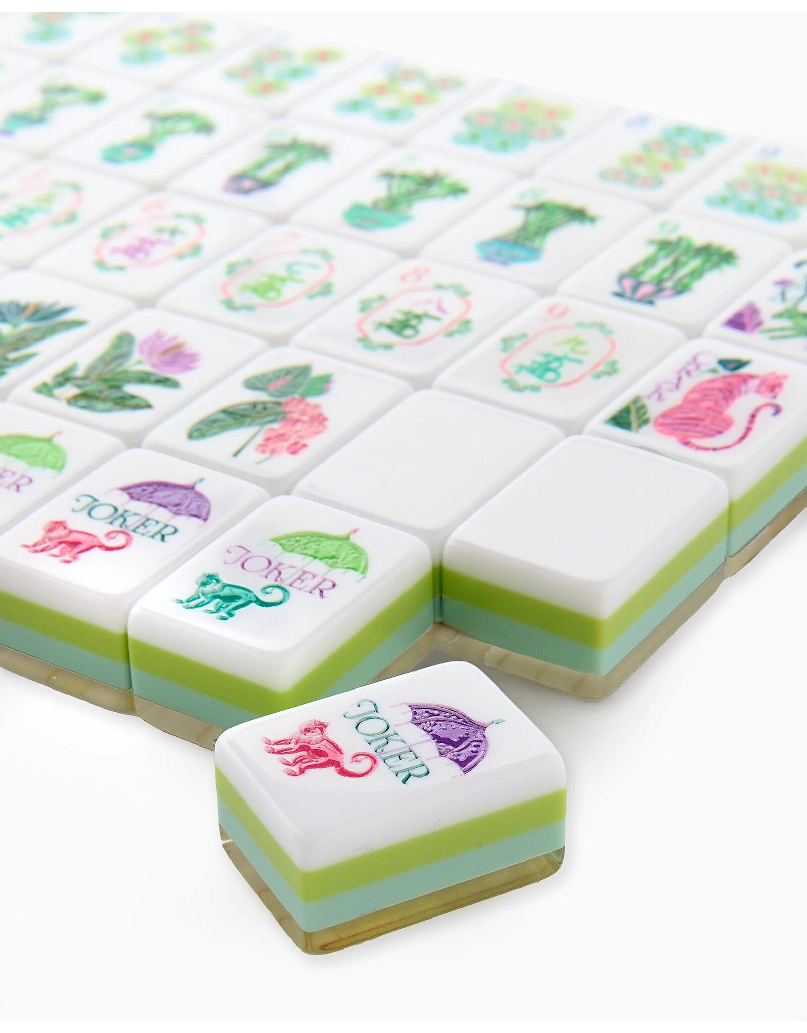 Oh My Mahjong Palm Royale Mahjong Tiles Set American Mahjong Game