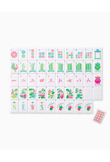 Oh My Mahjong Mahjong Debutante Tile Set Sunburst Tiles w Accessories