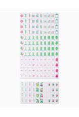 Oh My Mahjong Mahjong Debutante Tile Set Sunburst Tiles w Accessories