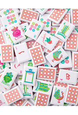 Oh My Mahjong Mahjong Debutante Tile Set Sunburst Tiles w Accessories