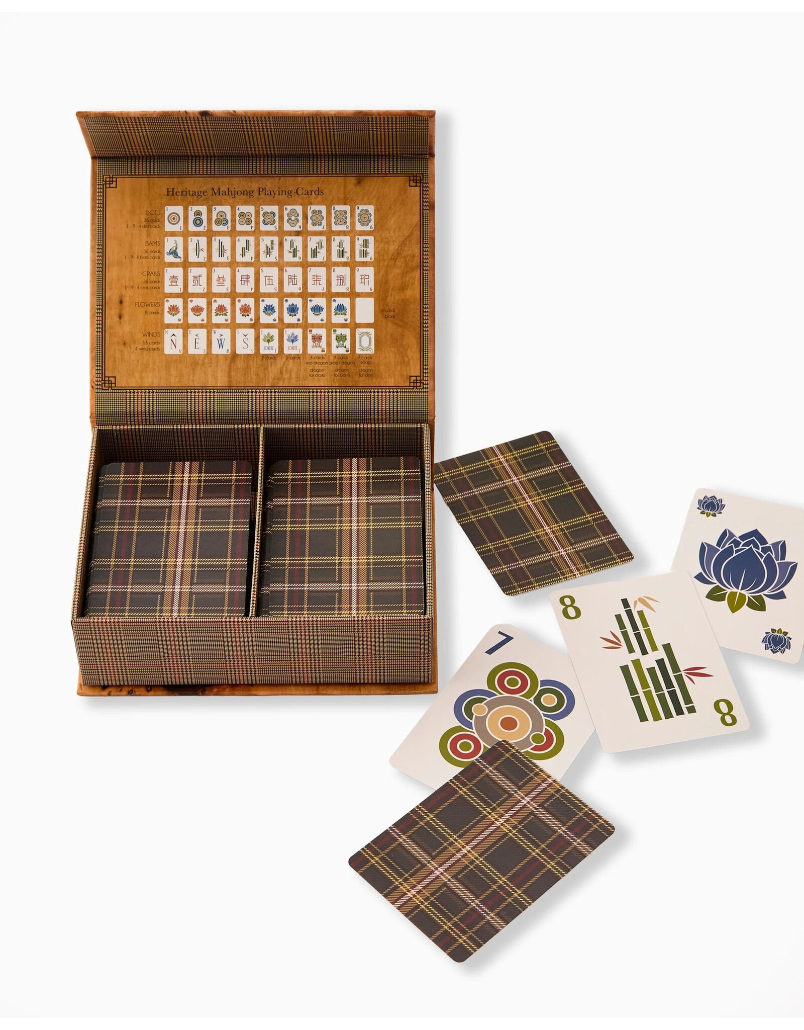Oh My Mahjong Mahjong Playing Cards | Heritage Mahjong Card Set
