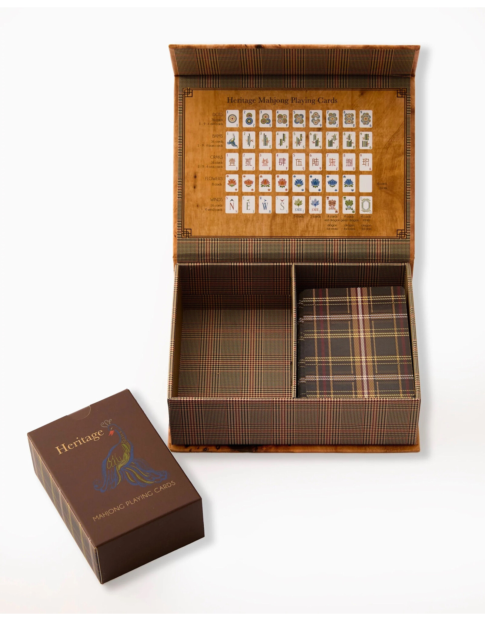 Oh My Mahjong Mahjong Playing Cards | Heritage Mahjong Card Set
