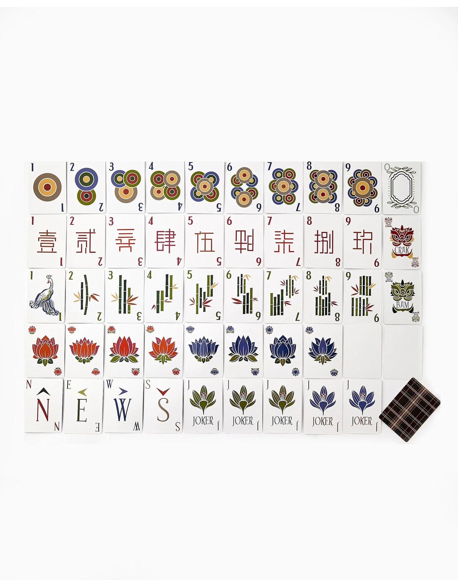 Oh My Mahjong Mahjong Playing Cards | Heritage Mahjong Card Set