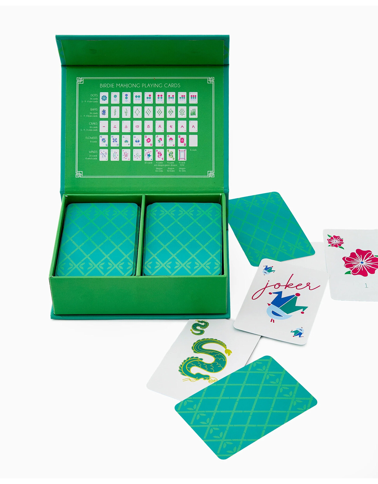 Oh My Mahjong Mahjong Playing Cards | Birdie Mahjong Card Set