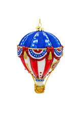 Kurt Adler Patriotic 250th Anniversary USA Ornament Hot Air Balloon