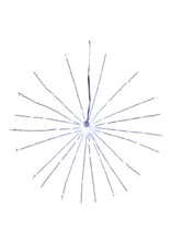 Kurt Adler 3D Starburst Light 12 Inch W 120 Cool White Fairy LED Lights