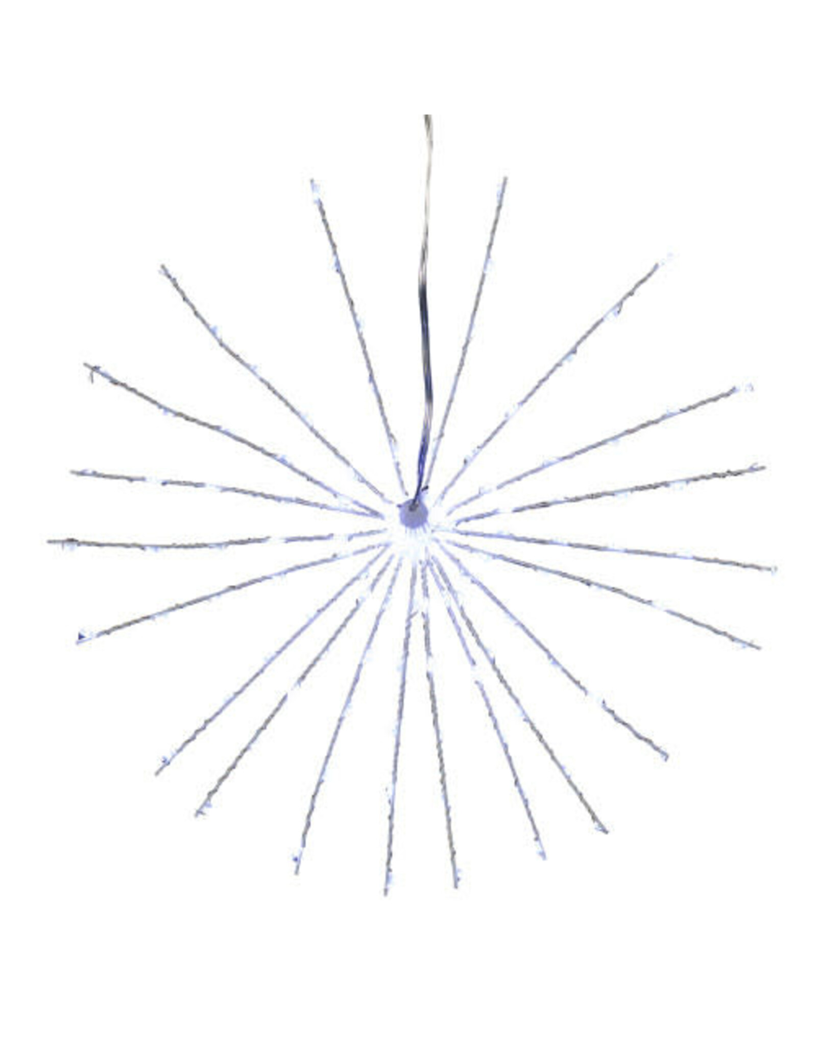 Kurt Adler 3D Starburst Light 12 Inch W 120 Cool White Fairy LED Lights