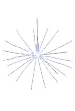 Kurt Adler 3D Starburst Light 12 Inch W 120 Cool White Fairy LED Lights