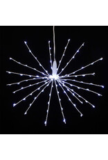 Kurt Adler 3D Starburst Light 12 Inch W 120 Cool White Fairy LED Lights