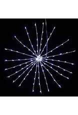 Kurt Adler 3D Starburst Light 12 Inch W 120 Cool White Fairy LED Lights