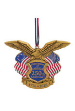Kurt Adler United States Of America 250th Anniversary Medal Ornament